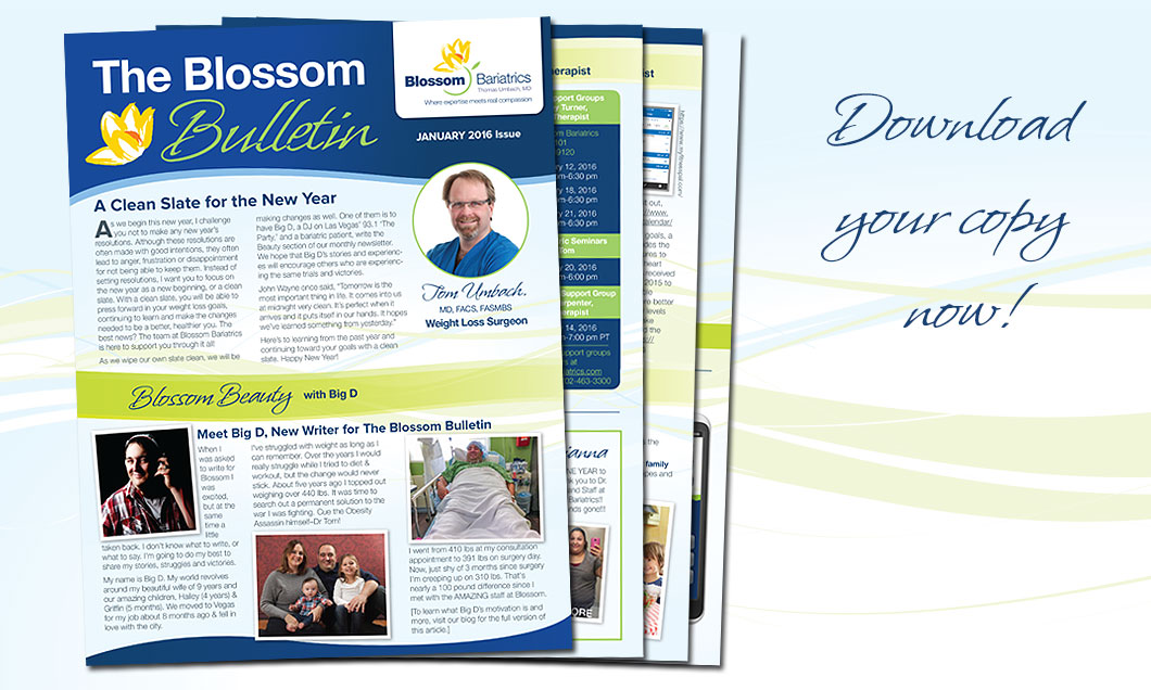 Blossom Bulletin – January 2016 Issue