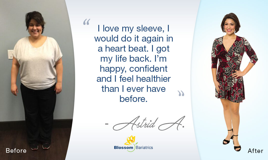 Astrid’s Weight Loss Story*