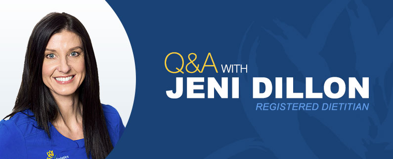 Q&A with Jeni Dillon – Registered Dietitian