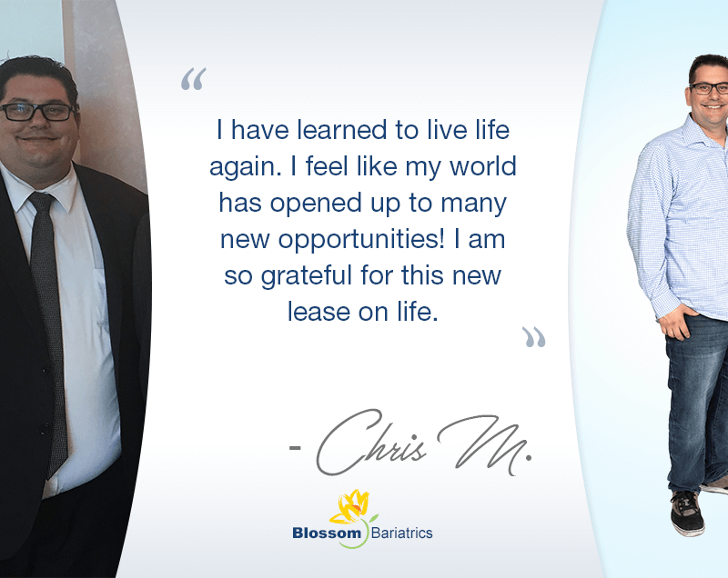 Success Story Chris M lost over 150 pounds!