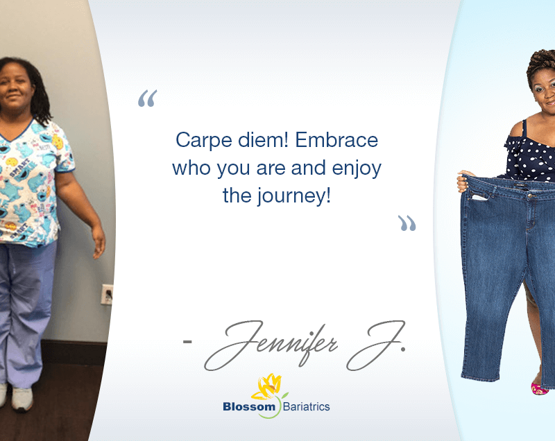 Jennifer J - Weight Loss Before & After